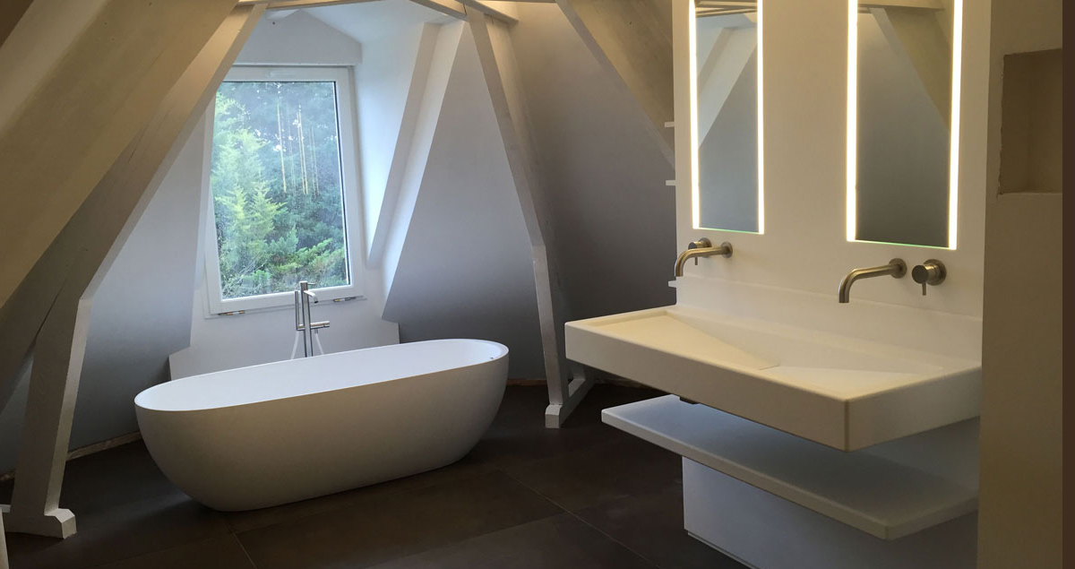 Rénovation salle de bain en corian(pontarlier, haut doubs, jura)